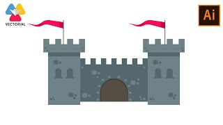 Celebrity Flat Design Castle  tutorial in Adobe Illustrator 2020 Profile
