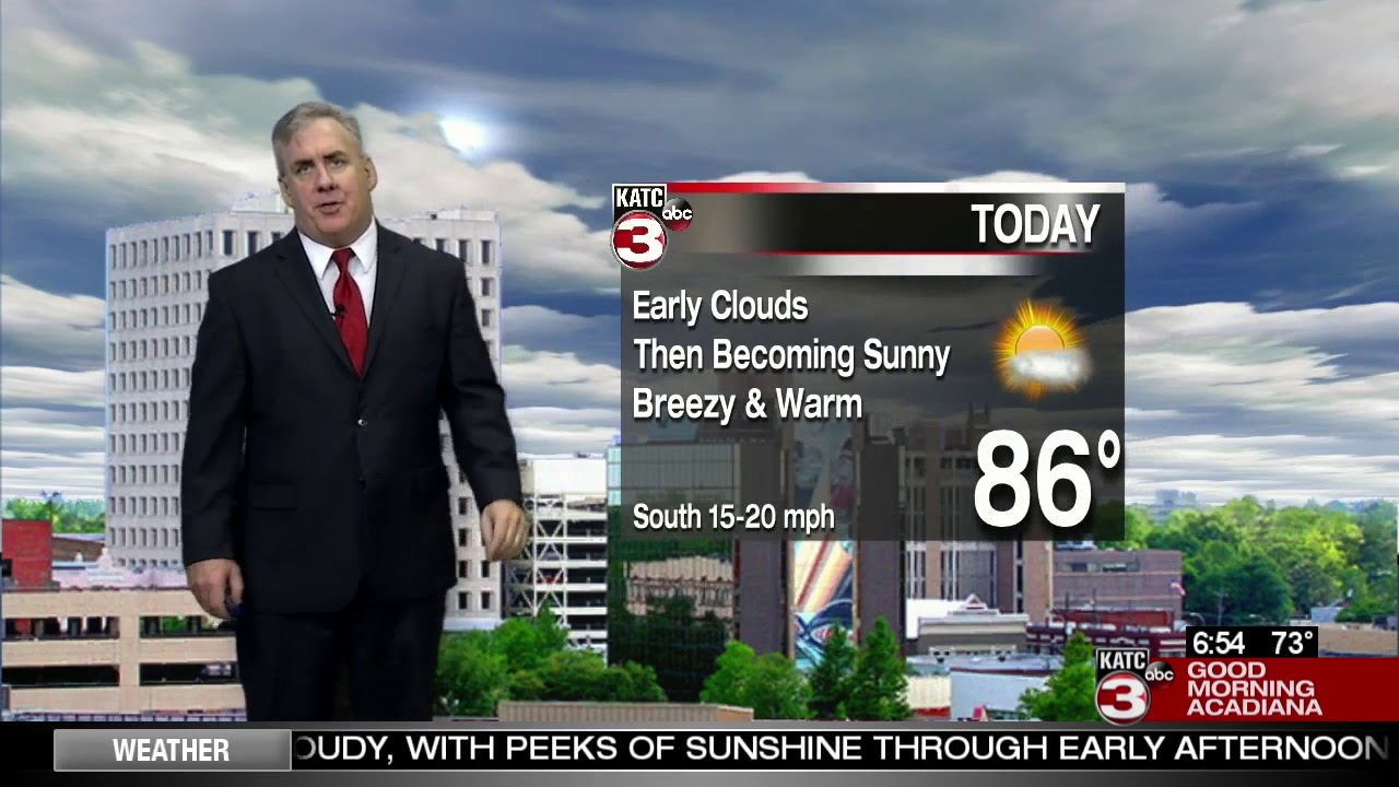 Dave's Friday weathercast - YouTube