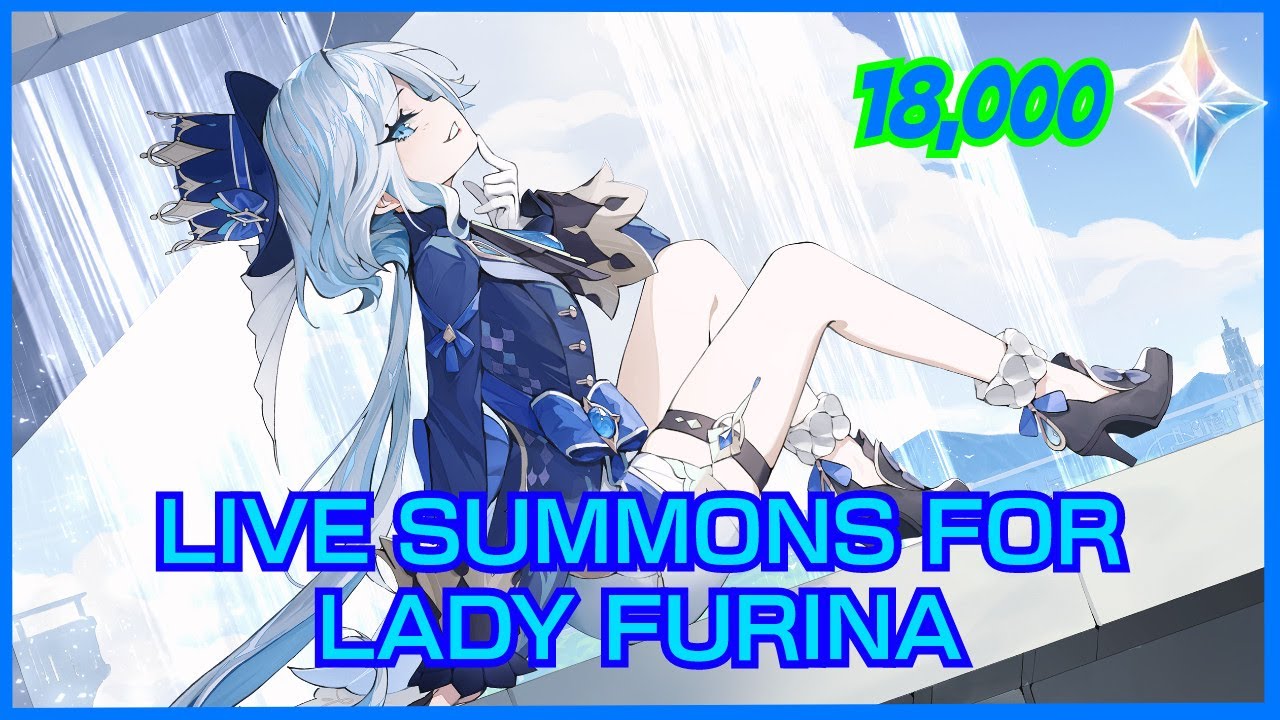 LIVE SUMMONS FOR LADY FURINA | GENSHIN IMPACT V4.2 STREAM - YouTube