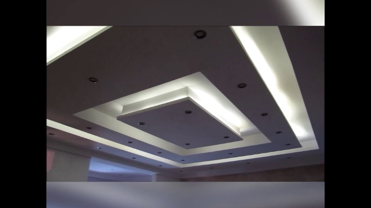 Controsoffitto salone, corridoio e bagno youtube Controsoffitti in cartongesso soggiorno