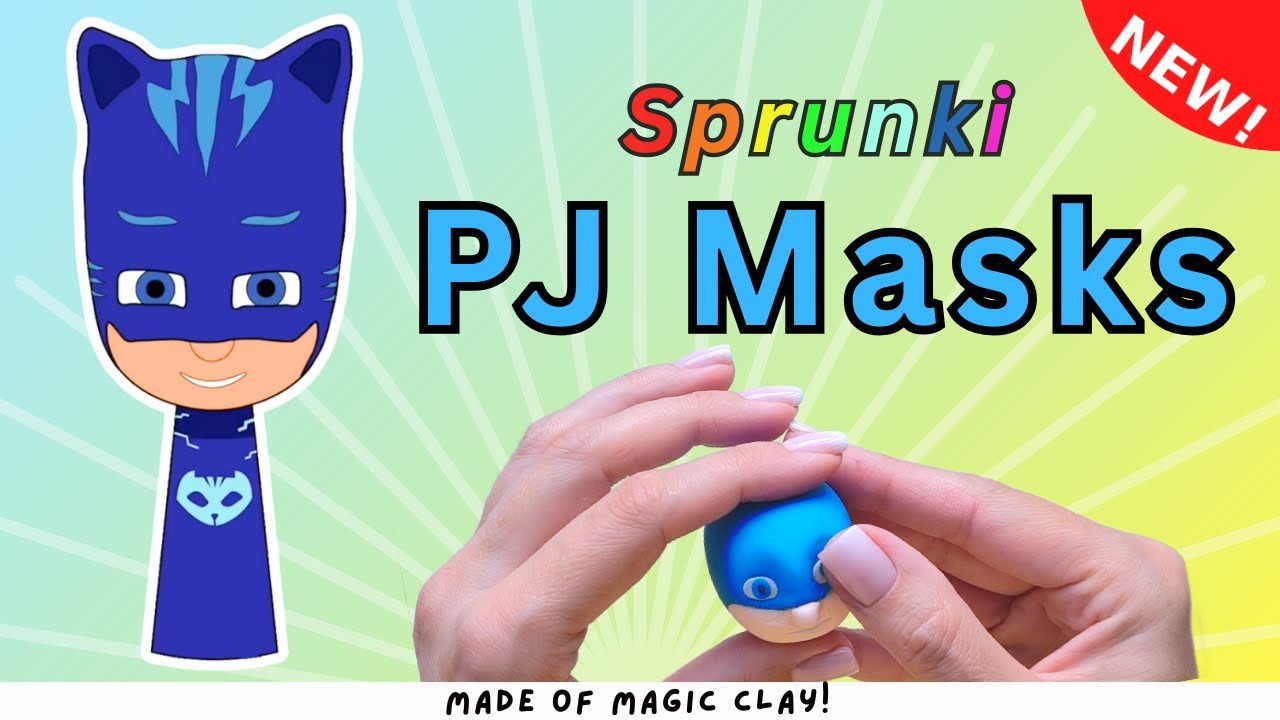 I made Sprunki PJ Masks (catboy) from Clay | Sprunki Characters