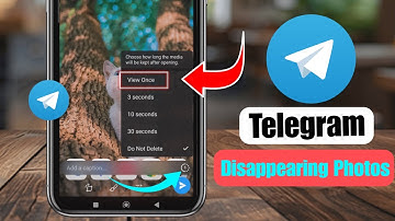 How To Send Disappearing Photos On Telegram | Send One Time Photo In Telegram