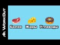 Из чего состоит еда? Функции пищи (БЕЛКИ, ЖИРЫ, УГЛЕВОДЫ) | SOTKA - День 9