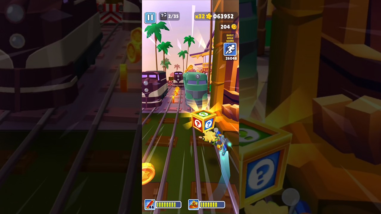 Subway surfers ☠️ Movies Word hunt😱! Lucky part 3 