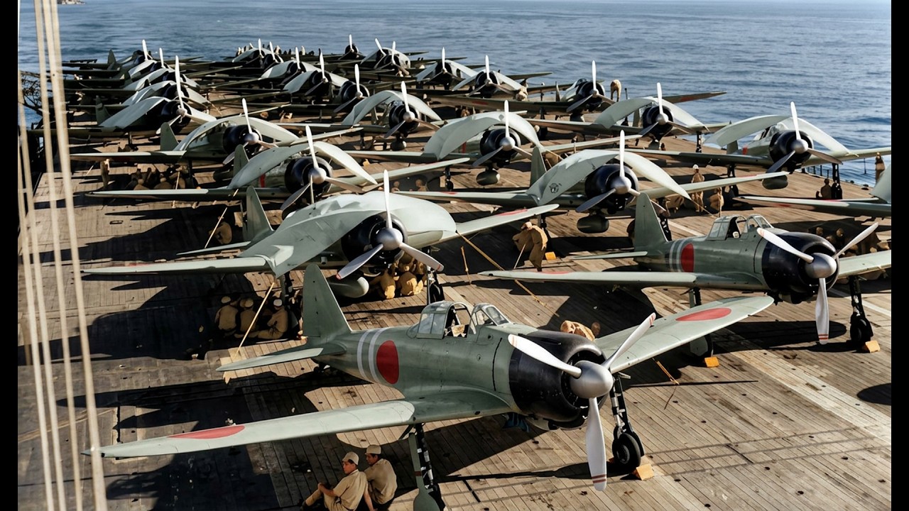 AI Restores Rare Zero Fighter Photos: From Pearl Harbor to Final