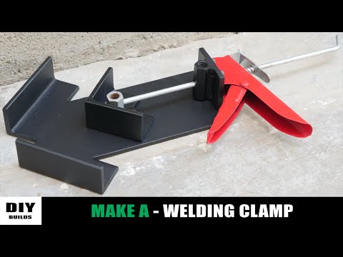 Video: Angle Clamp For Welding: DIY Drawings. How To Make A Homemade Welding Clamp From Shaped Pipes?