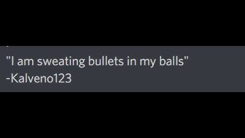 Kalveno123 skill issue.