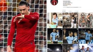 Darwin Nunez's deletes all his Liverpool photos from instagram!!