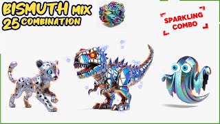 all BISMUTH combo! Animash gameplay, divine, mytical and legendary, cute fusion combination
