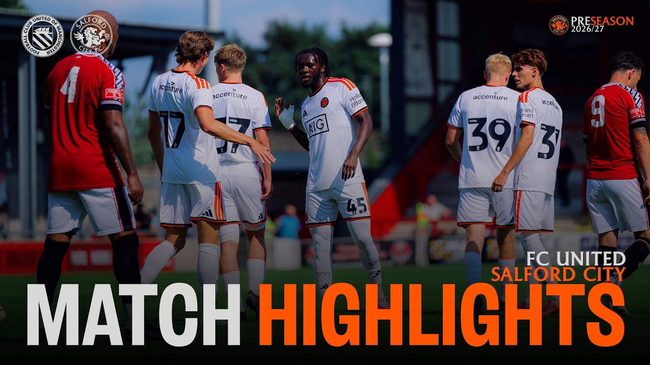 FC United of Manchester 1–4 Salford City full highlights