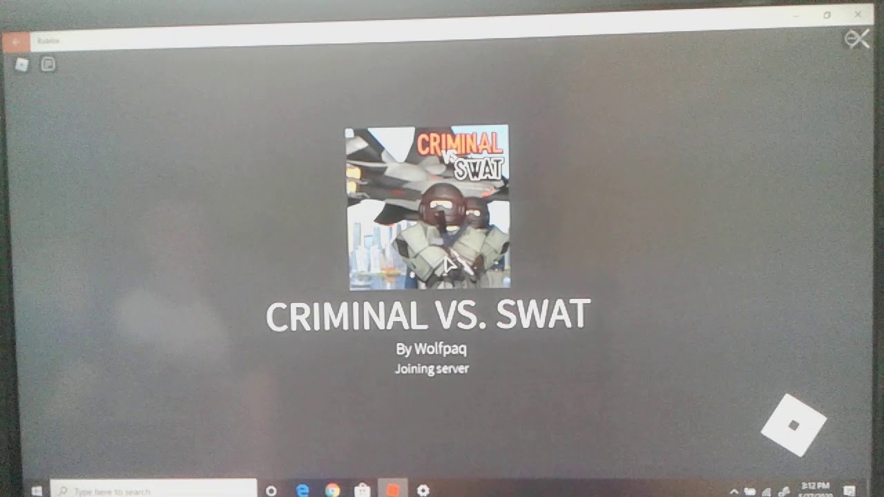 Roblox Swat Vs Criminal