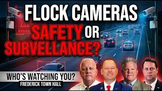 FLOCK CAMERAS EXPOSED Frederick Town Hall Tackles Privacy, Police & AI Surveillance