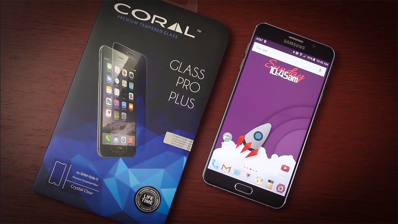 How to Install Tempered Glass Protector [No Halo] - Samsung Galaxy Note 5