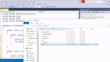 Import excel data into C# objects (code) using ExcelMapper