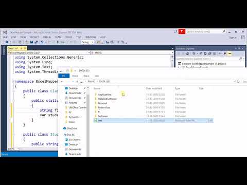 Import excel data into C# objects (code) using ExcelMapper