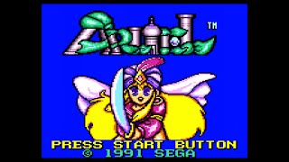 GG】アーリエル クリスタル伝説【実況なし/ゲームギア/初見プレイ/720p 