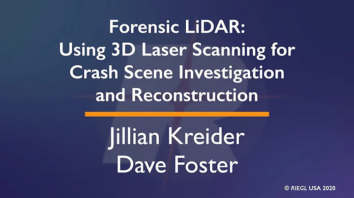 Forensic LiDAR: Using 3D Laser Scans for Crash Sce...