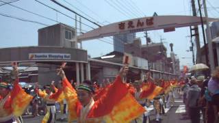 第62回よさこい祭り au 20150810