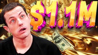 $1.1 MILLION POT!! Tom Dwan Flops Trips In MILLION DOLLAR GAME