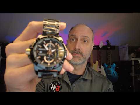 Why I like this big watch - Mens Watches, Wrist Watches Luminous Design, Big Face Fashion Quartz Bla
