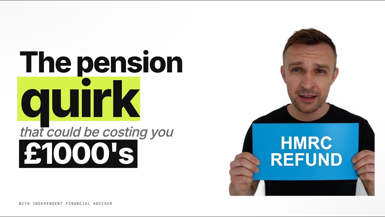 John Sykes explaining pension tax relief on his YouTube channel
