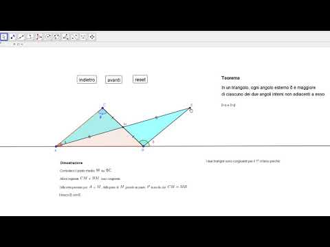 Video: Qual è la relazione tra gli angoli esterni e interni di un triangolo?