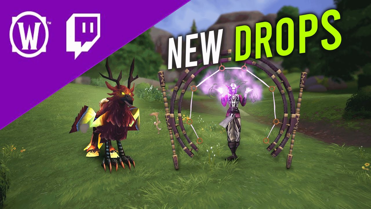 TWO NEW TWITCH DROPS for PATCH 10.1