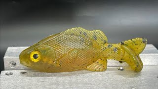 Trying a new Bluegill ish color!! BTS 4.5” line thru swimbait!! 