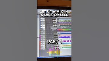 🗣️🔥Studio Owner: How To Setup a Mix in 5 Mins! #podcast #protools #musicstudio #mixing #recording