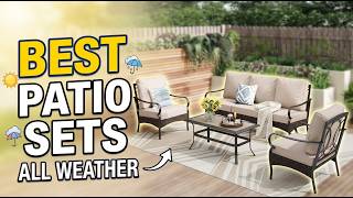 Best All Weather Modern Patio Conversation Sets 2026: Top 9 Picks Reviewed