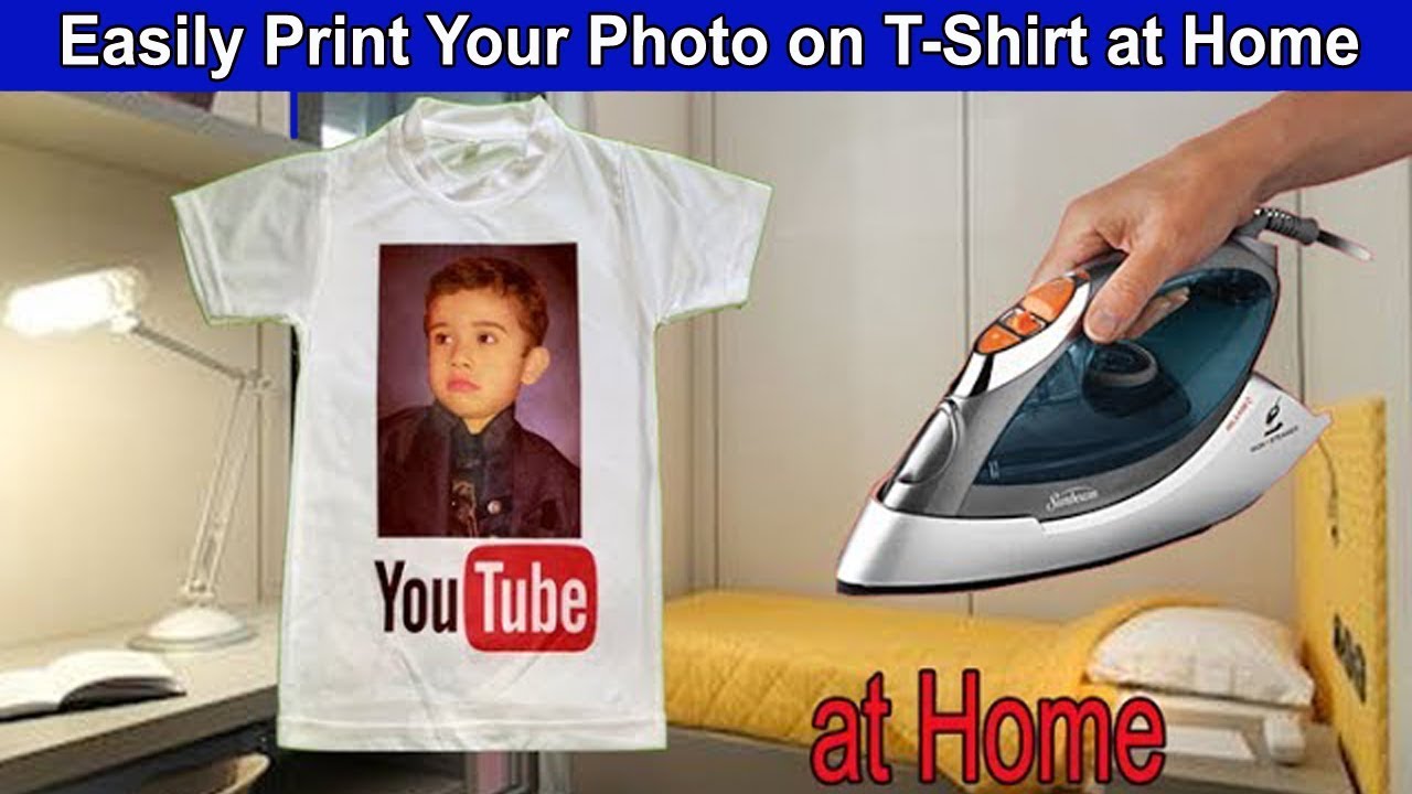 How to Print on T-Shirts at Home - Using Electric Iron