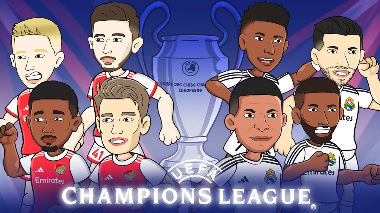 Arsenal vs Real Madrid Tactical Breakdown | Champions League 2024/25 | Football Animation