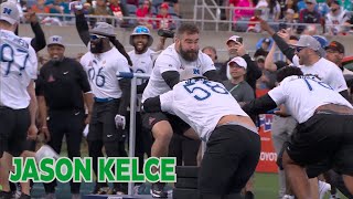 Unleashing His Pro Bowl Power: Jason Kelce Dominates The Gridiron Gauntlet 2024!
