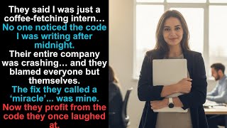 They Mocked Me for Being Just an Intern... Until My Code Made Them Millions