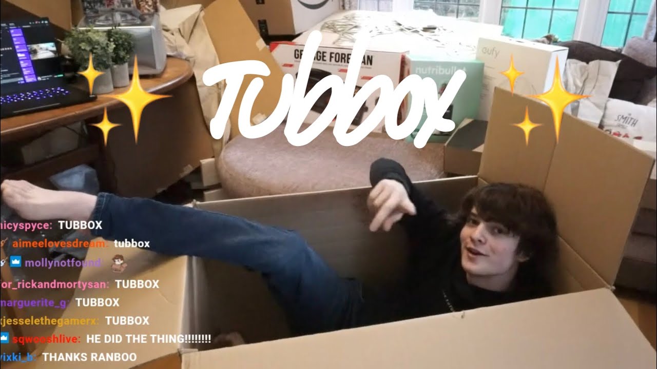 Tubbo in a box what will he do • • • • Contacts: @ttd_eye use code