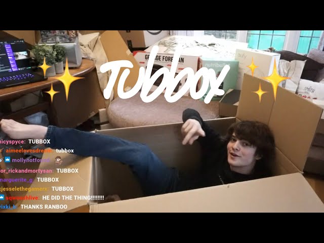 Tubbo in a box what will he do • • • • Contacts: @ttd_eye use code