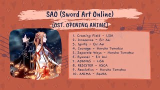 PLAYLIST OST OPENING ANIME SAO (SWORD ART ONLINE) [FULL ALBUM]