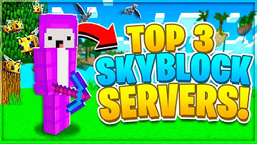 TOP 3 SKYBLOCK SERVERS! *2022 EDITION* | Minecraft OP Prison | 1.8- 1.19+ Minecraft Skyblock Servers