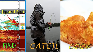 How to use 2d sonar to catch Crappie - Find, Catch, Cook
