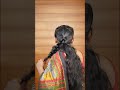 Simple Hairstyle for Saree with Rose Flower #sareehairstyle #hairstyle #shorts #style #easyhairstyle