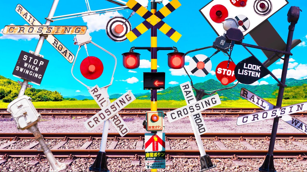 Various Designs Wig Wag Railroad Crossing