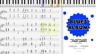 Sunday Morning Blues By Tony Lowry 1928, Novelty Piano