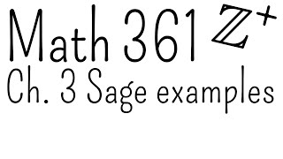 Chapter 3 Sage examples | Math 361