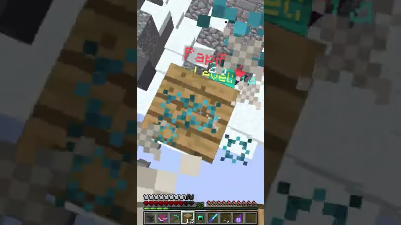 INSANE Skywars Block Clutch! 