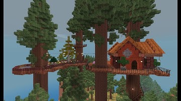 Minetest - Tree Dwellers