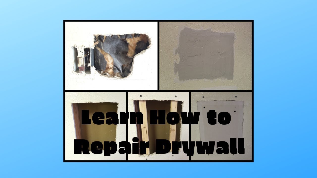 Tutorial How To Replace Drywall YouTube