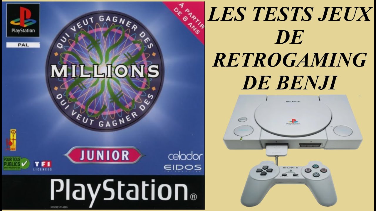Jeu ps1 Qui veut gagner des millions - Jeux vidéo Jeu ps1 Qui veut gagner des millions - Jeux vidéo