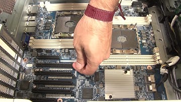 ThinkSystem ST550 installing a system board