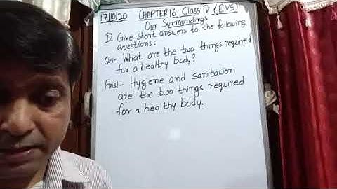 Class IV EVS 17 -10- 2020 by Mr Rupesh Chapter 16