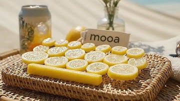 🍋상큼 레몬 키보드🍋잔잔한 해변 ASMR🎧Calm Lemon Keyboard Typing | Beach ASMR | No Talking